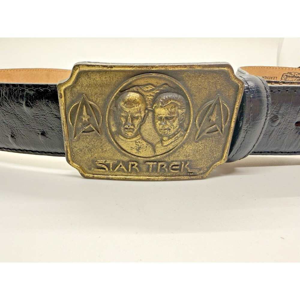 Star Trek Belt & Buckle Kirk Spock Collector 1979 Paramount Pictures Lee Vintage